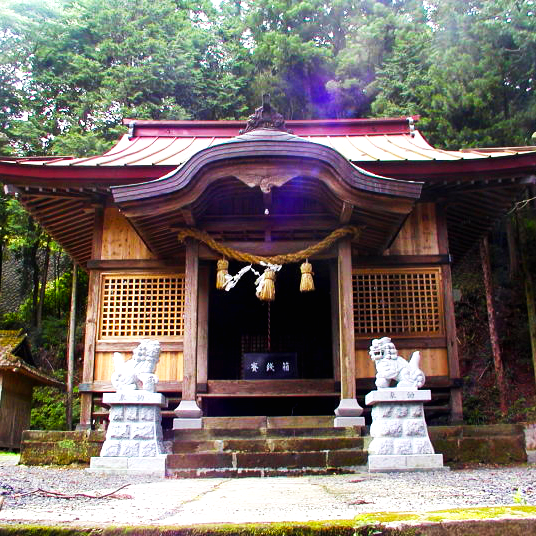 熊野神社御神殿 修復工事